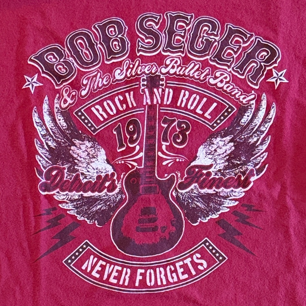 Bob Seger Rock and Roll Graphic Tee - vintage band t-shirt